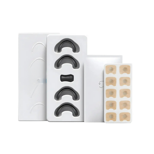 Dilatador nasal reutilizable de silicona médica para ronquidos y congestión