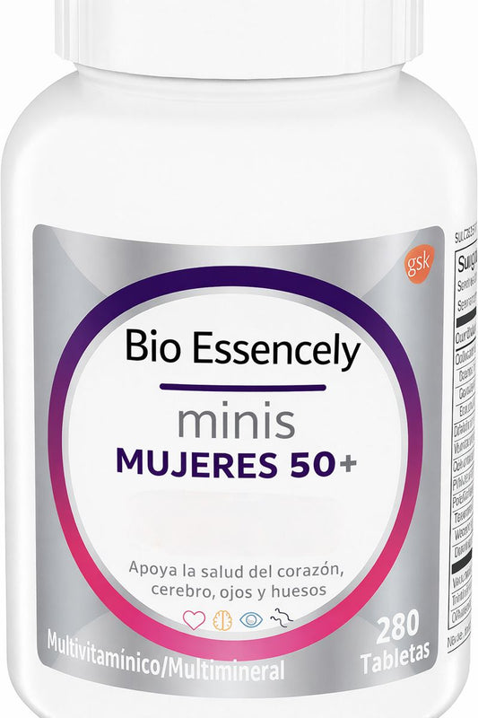 Mujer 50+ — 280 cápsulas de bienestar diario