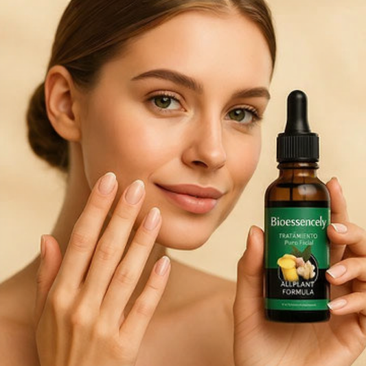 Suero nutritivo para uñas con jengibre y cúrcuma