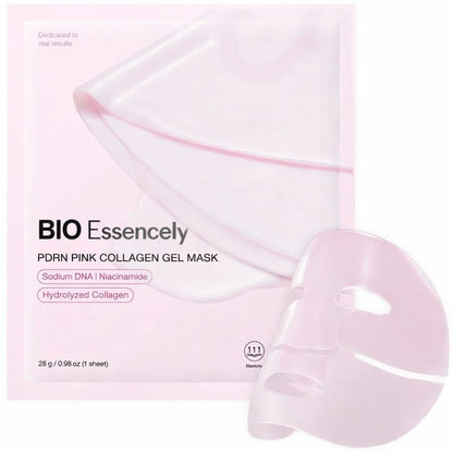 Máscara de Gel de Colágeno Rosa PDRN