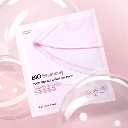 Máscara de Gel de Colágeno Rosa PDRN