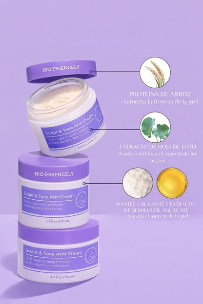 Crema Moldeadora y Reafirmante para los Brazos