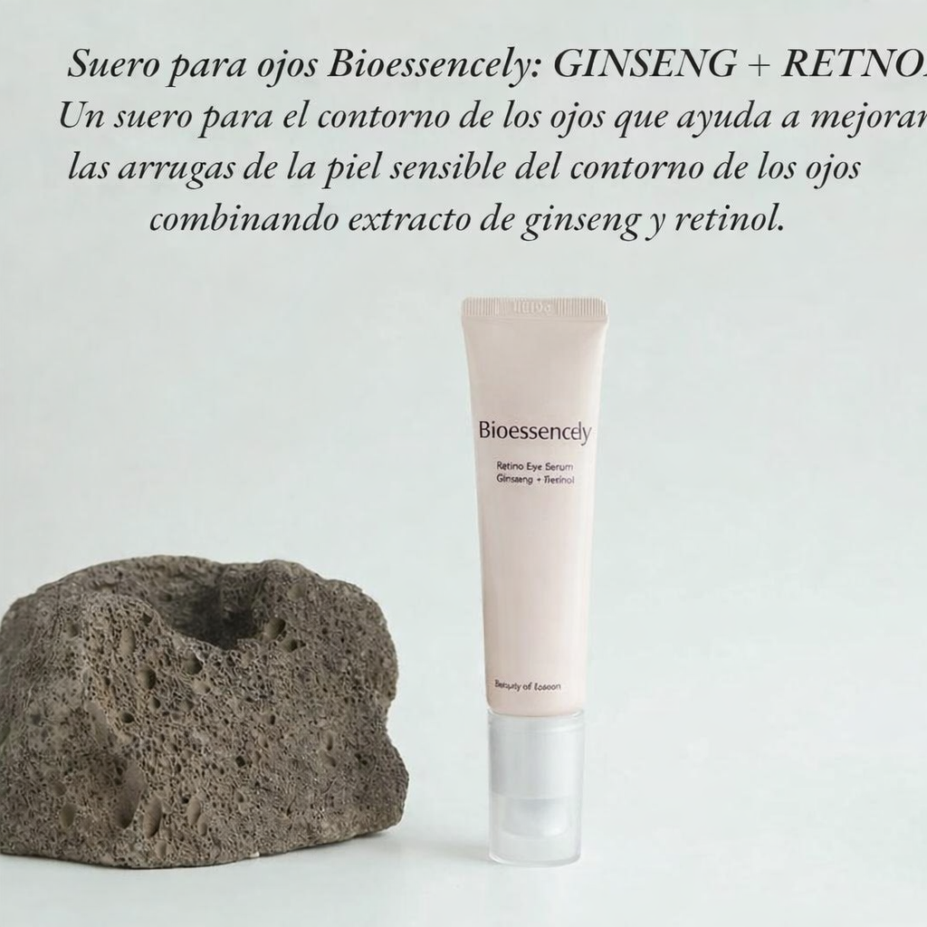 Suero Revitalizante para los Ojos: Ginseng + Retinol
