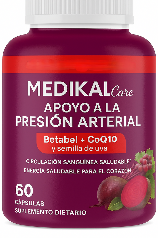 Capsulas 3 en 1 de Remolacha Medikal Care