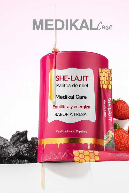 Palitos de Miel para Mujeres con Shilajit, Shatavari y Azafrán