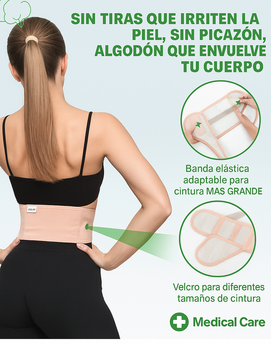 Faja con Aceite de Ricino Orgánico