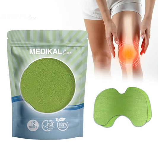 Parches naturales para aliviar el dolor de rodilla de forma segura y sin fármaco