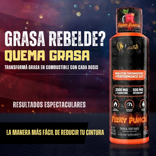 QUEMADOR DE GRASAS TERMOGÉNICO -BURN20