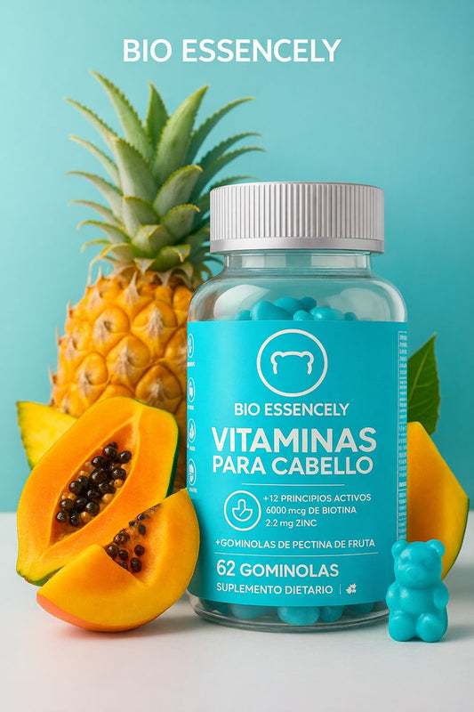 Gominolas para un cabello fuerte y sano