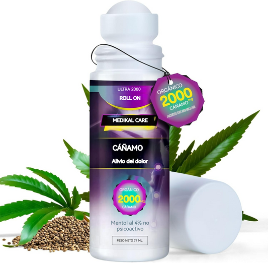 Roll-On – Alivio muscular instantáneo con fórmula de cáñamo de doble acción