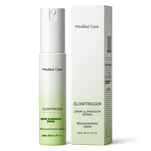 Spray iluminador íntimo para zonas oscuras