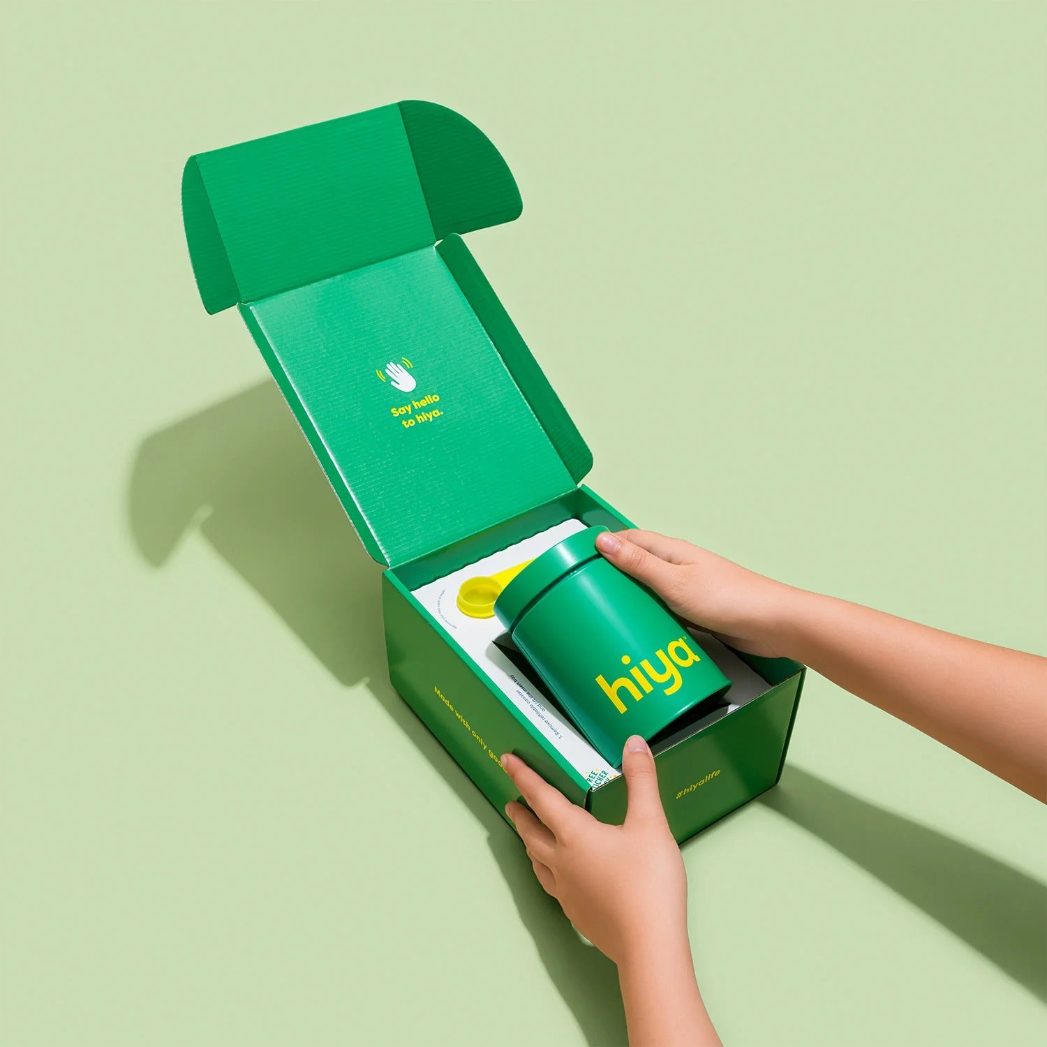 HIYA - SUPER ALIMENTO GREEN CON SABOR A CHOCOLATE